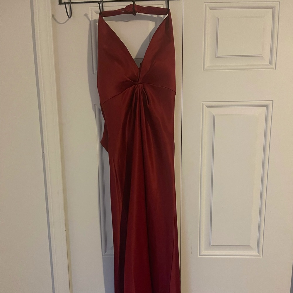 Red prom dress, Only wore it once, it is in great condition!
